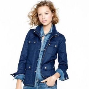 J.Crew Downtown Field Jacket in Navy